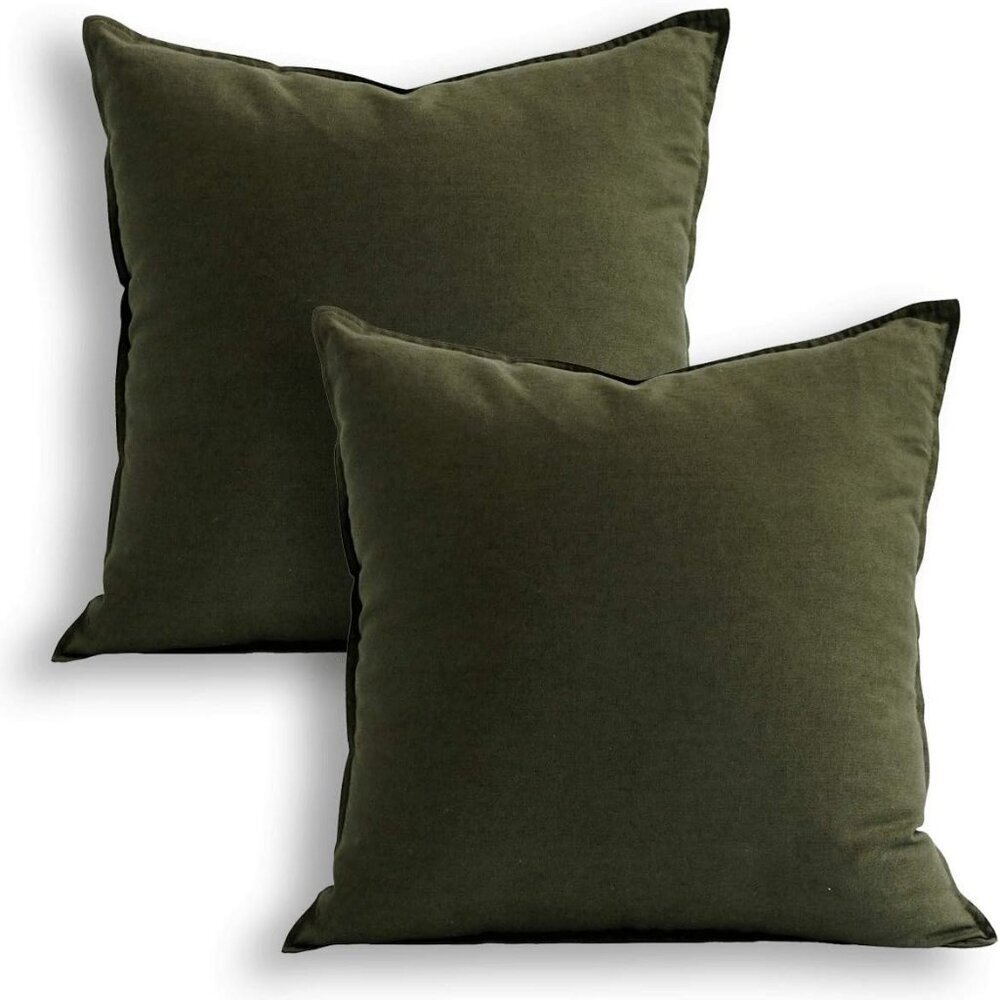 SureGuard Pillowcase Cousion Cover Decor Cotton Linen with Unique Design to Embe